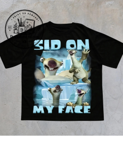 Sid On My Face Meme T-Shirt