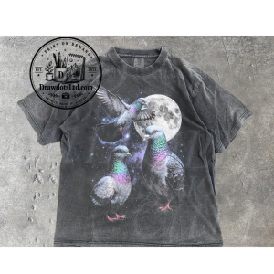 Three Pigeon Retro Graphic T-shirts