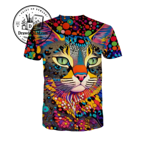 Psychedelic Cat T-Shirt