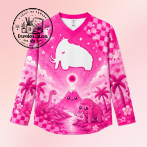 Pink Kawaii Hockey Jersey