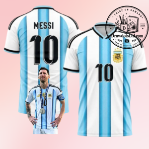 Messi #10 Argentina Soccer Jersey