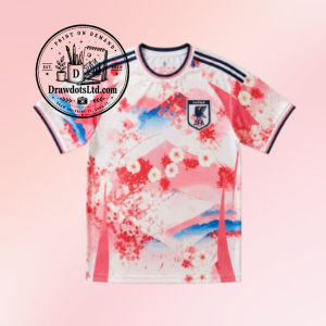 Cherry Blossom Japan Soccer Jersey Mount Fuji Football Shirt