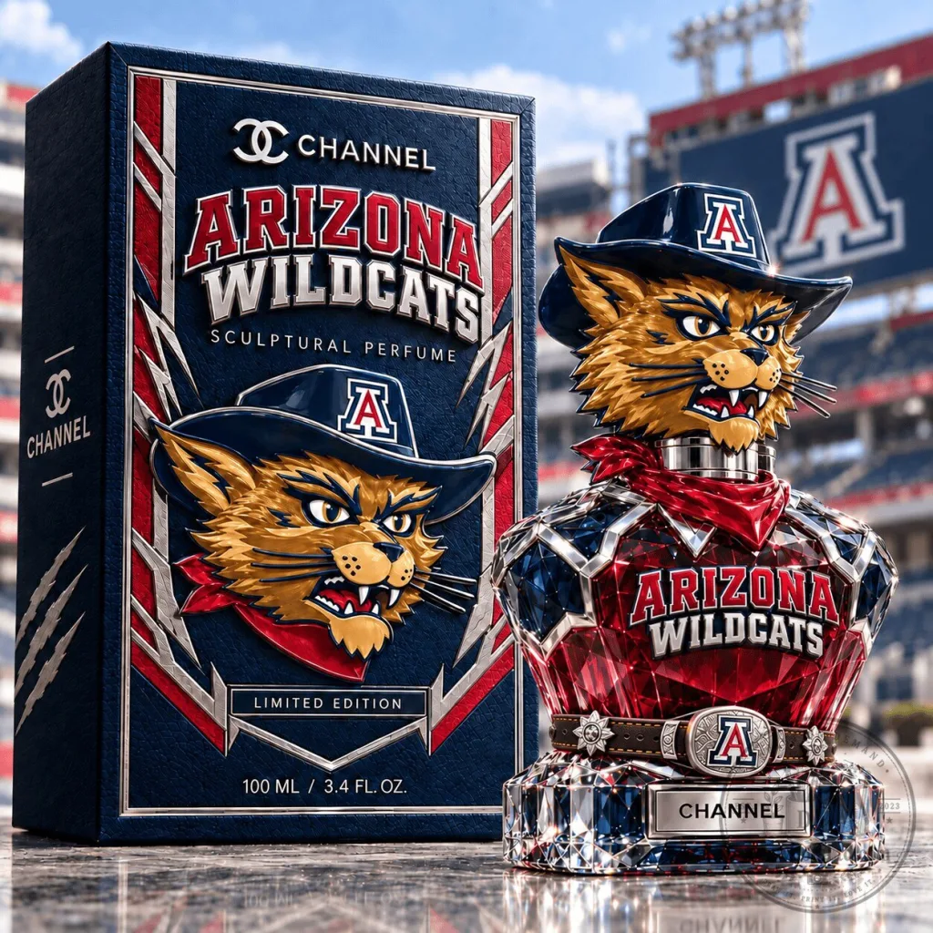 Arizona Wildcats Sculptural Perfume Limited Edition Fragrance Bottle Arizona Wildcats Sculptural Perfume Limited Edition Fragrance Bottle