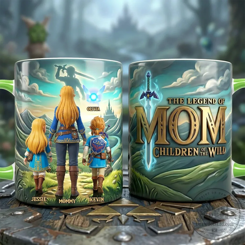 The Legend of Mom Children of the Wild Personalized Coffee Mug