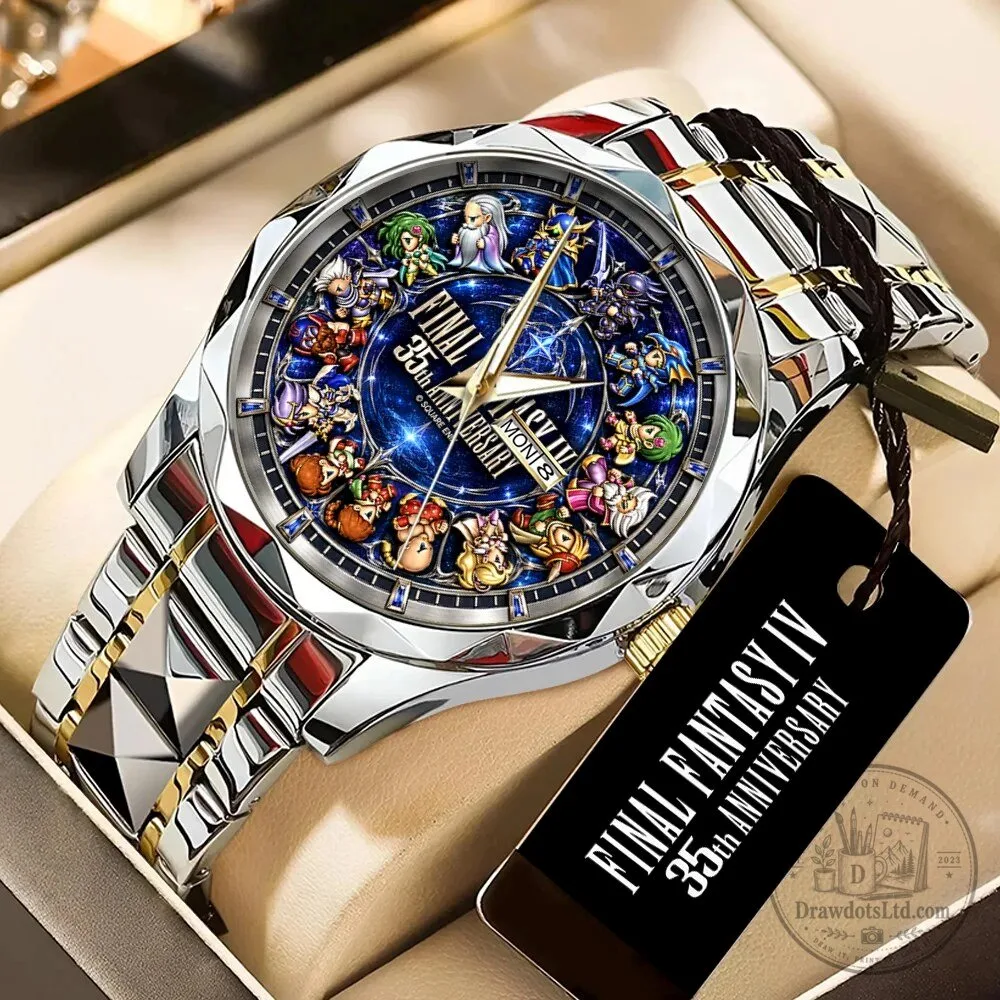 Luxury Quartz Watch for the 35th Anniversary of Final Fantasy IV