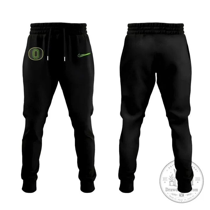 Black Hoodie with Oregon Ducks Origin of Speed Design - Pullover Style 8 Black Hoodie with Oregon Ducks Origin of Speed Design - Pullover Style