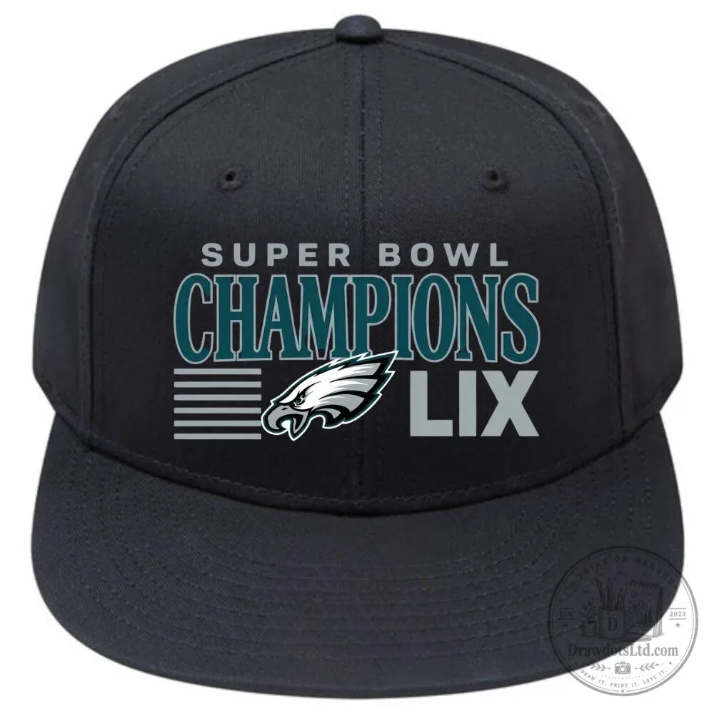 Philadelphia Eagles Super Bowl Champions LIX Snapback Cap Hat