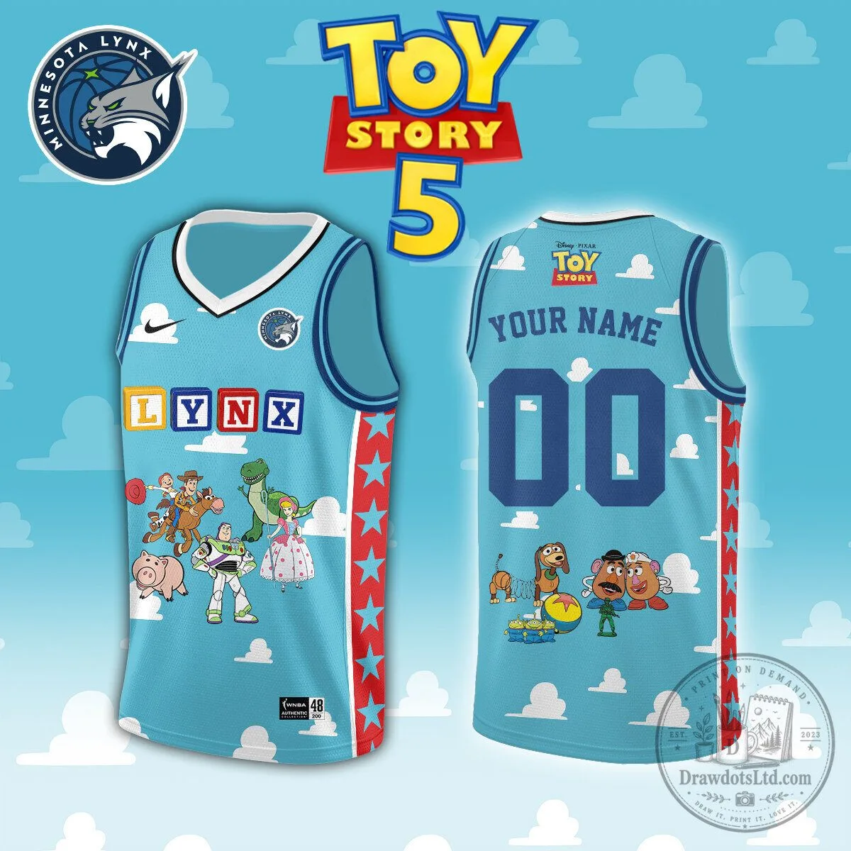 _ ML x Toy Story 5 Basketball Jersey Limited Edition 2026