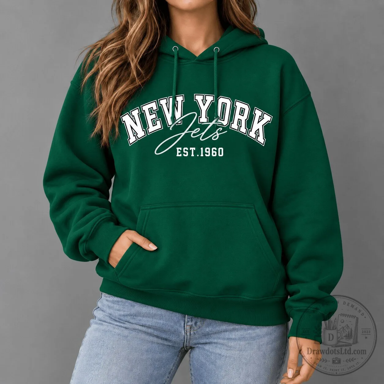 New York Jets Established 1960 American Football Team Green Hoodie