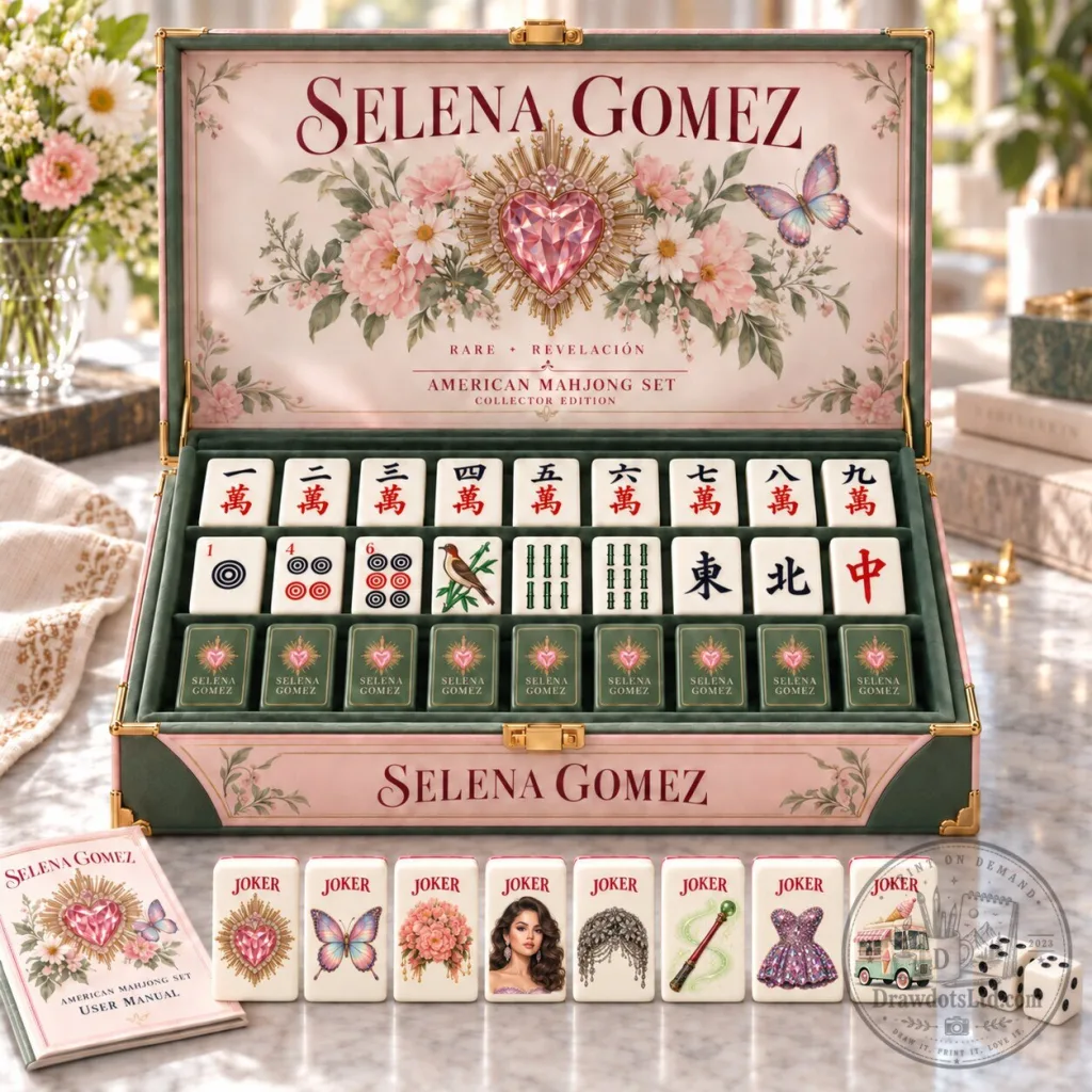 Selena Gomez Rare Revelacion American Mahjong Set Collector Edition Selena Gomez Rare Revelacion American Mahjong Set Collector Edition