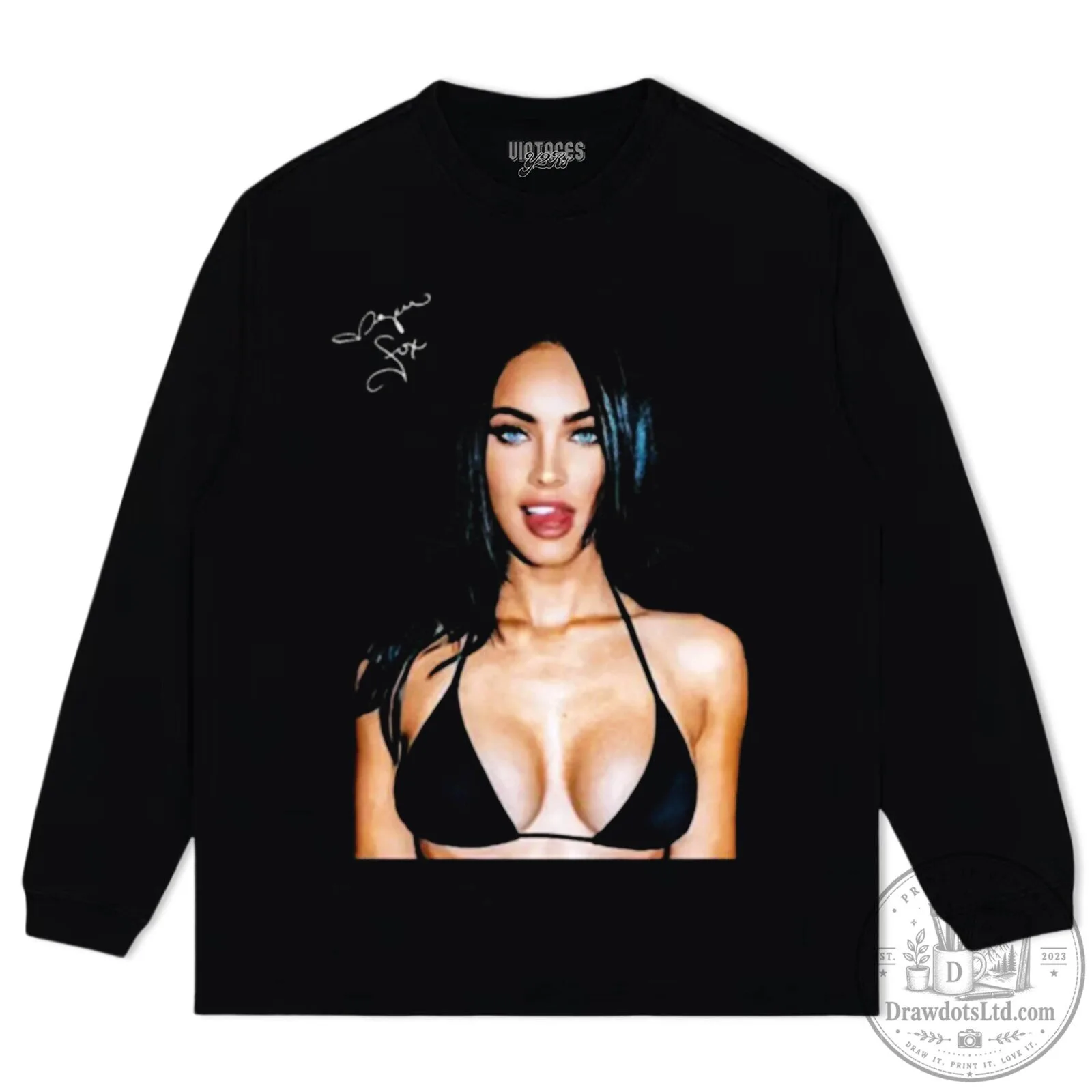 Megan Fox Signature Black Bikini Photo Graphic T-Shirt 17 Megan Fox Signature Black Bikini Photo Graphic T-Shirt