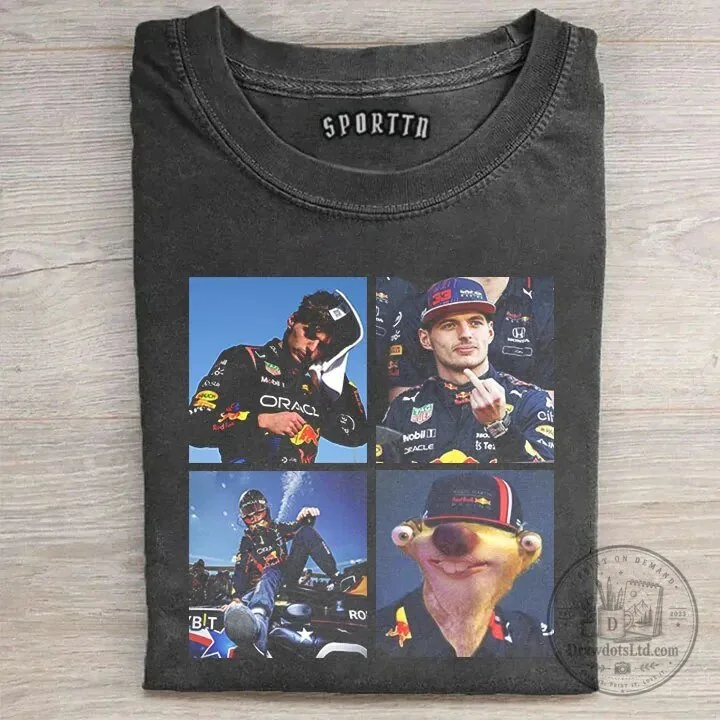 Max Verstappen Formula 1 Racing Driver Fan T-Shirt