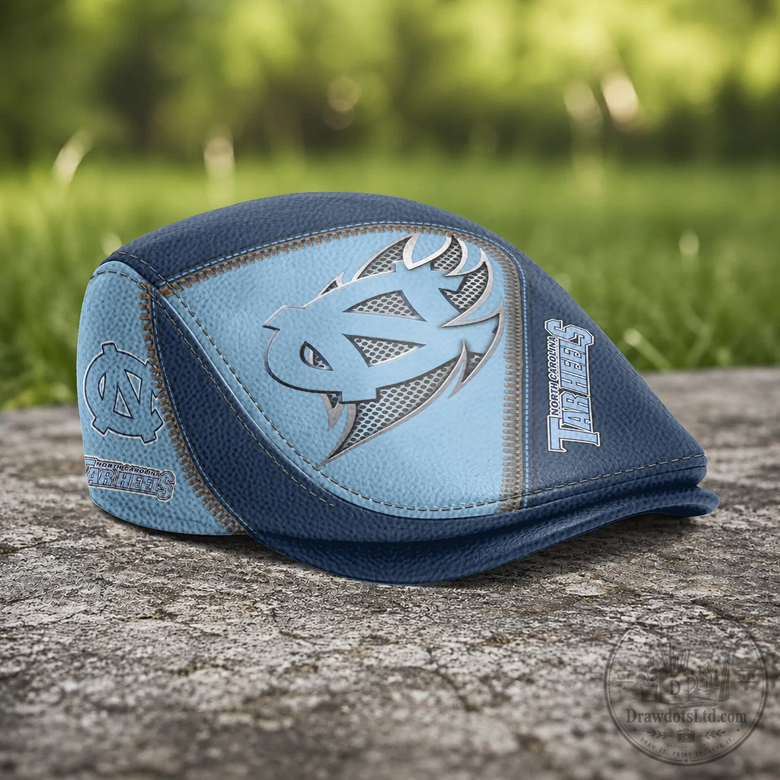 North Carolina Tar Heels NCAA Golf Flat Cap Hat for Men and Women
