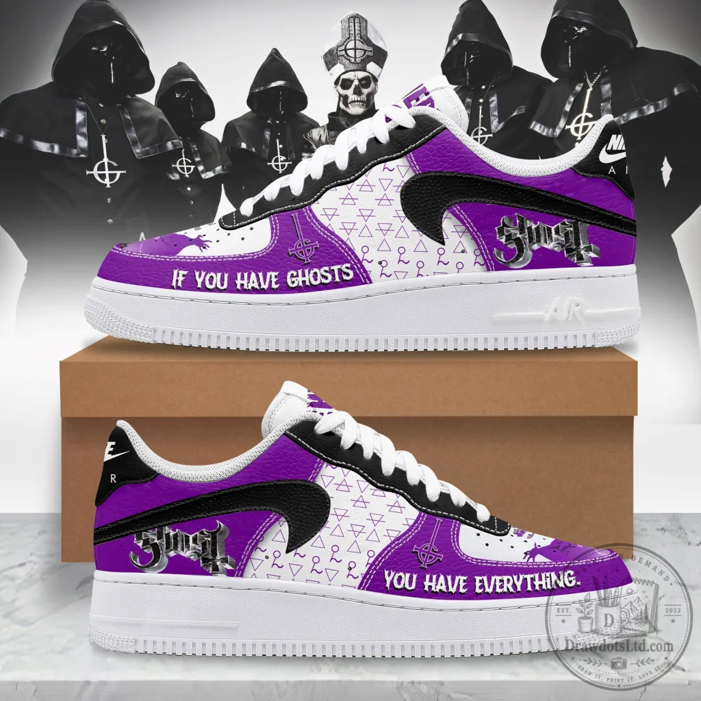 Ghost Band If You Have Ghosts You Have Everything Custom Shoes