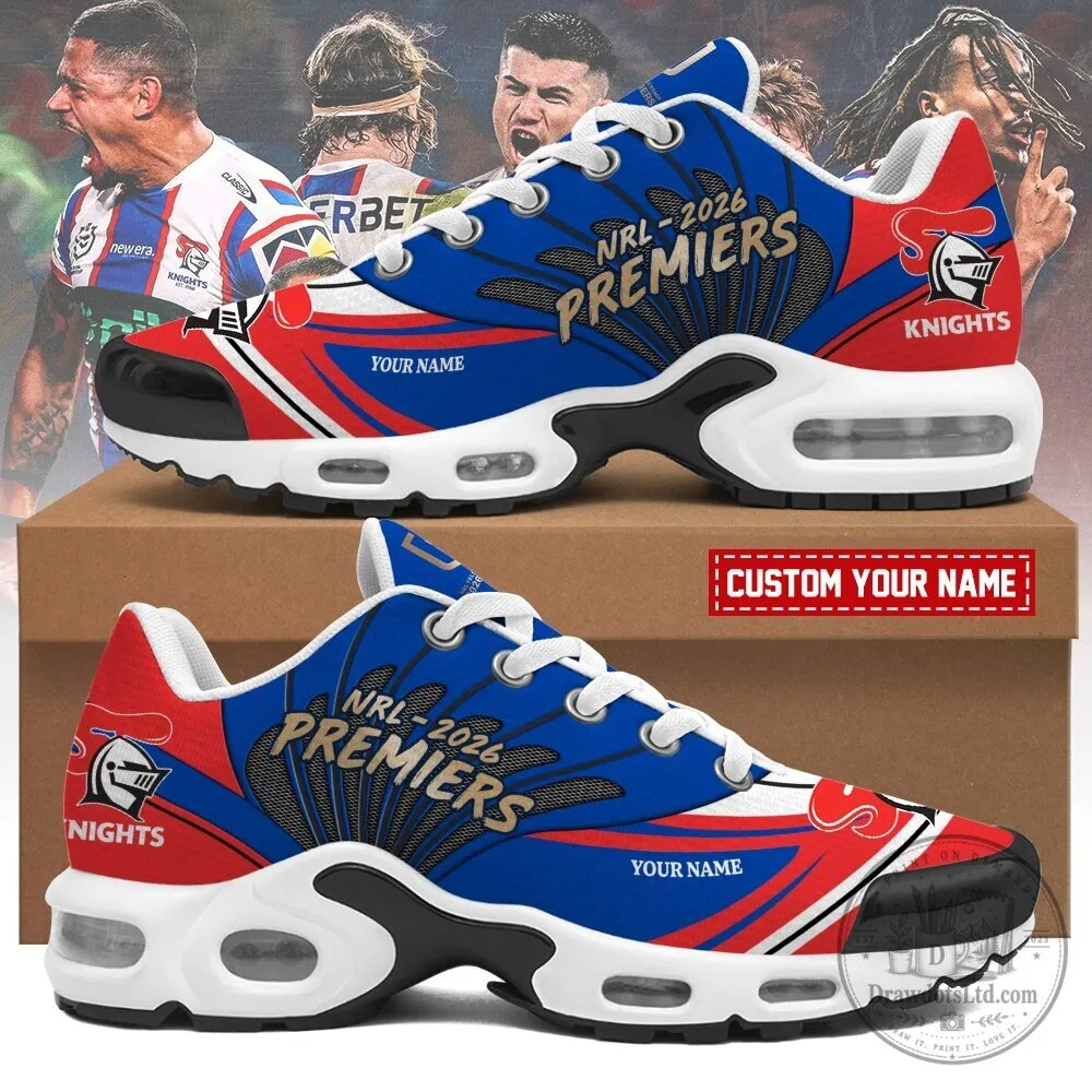 Newcastle Knights 2026 NRL Premiers Custom Sneakers