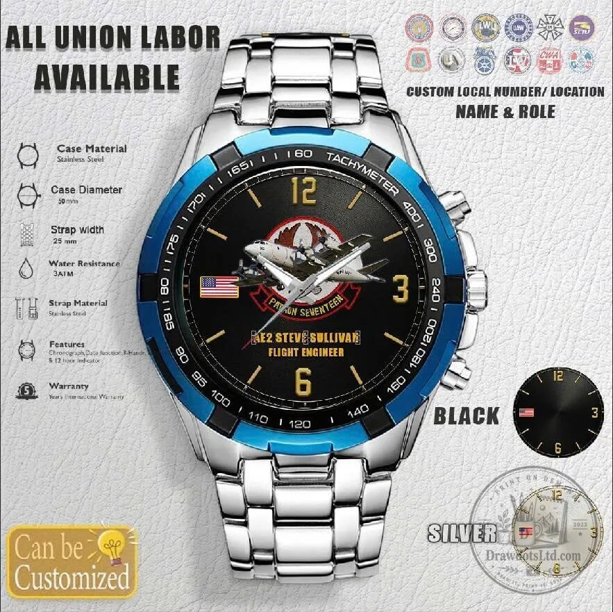 Patrol Squadron Seventeen AE2 Steve Sullivan Flight Engineer Watch