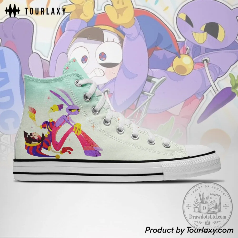 Jax The Amazing Digital Circus High Top Canvas Shoes 5 Jax The Amazing Digital Circus High Top Canvas Shoes