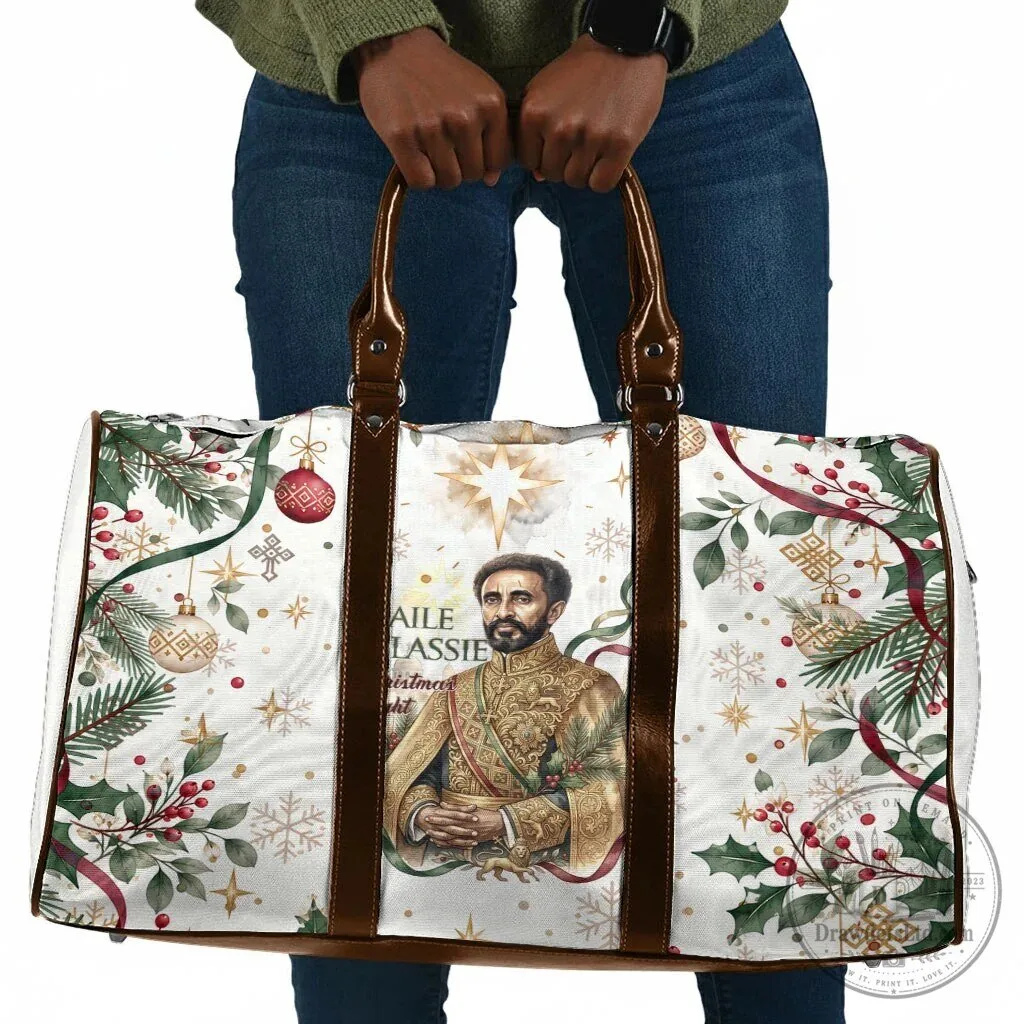 Haile Selassie Ethiopian Orthodox Christmas Travel Bag