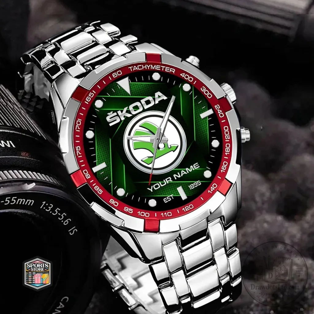 Skoda Custom Name Elegant Fashion Design Stainless Steel Watch Skoda Custom Name Elegant Fashion Design Stainless Steel Watch
