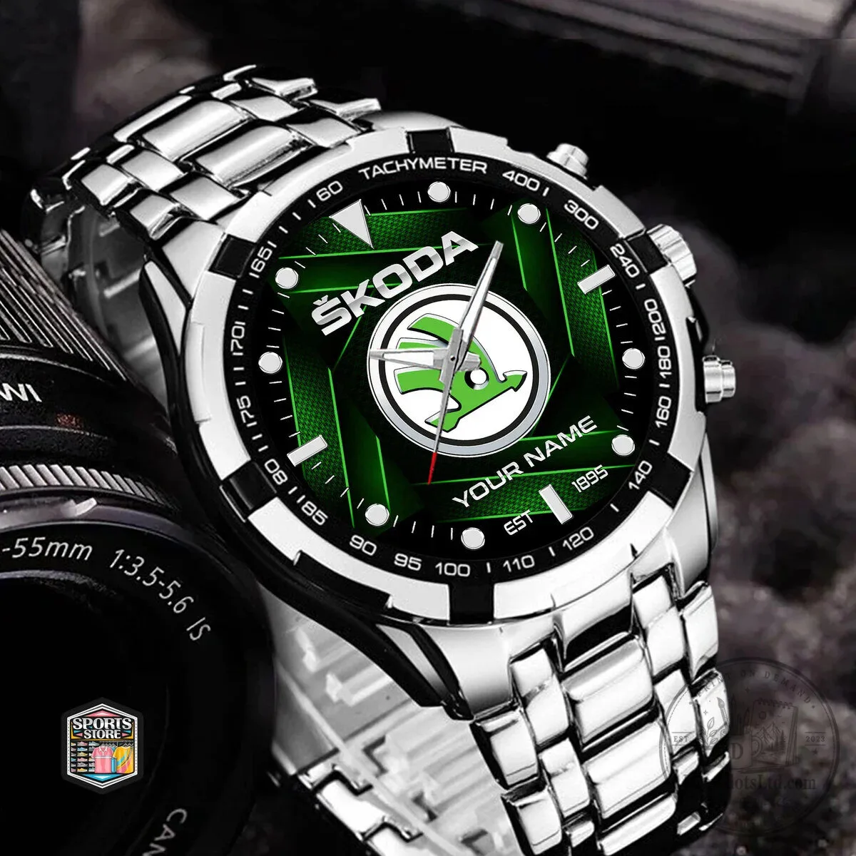 Skoda Custom Name Elegant Fashion Design Stainless Steel Watch 7 Skoda Custom Name Elegant Fashion Design Stainless Steel Watch