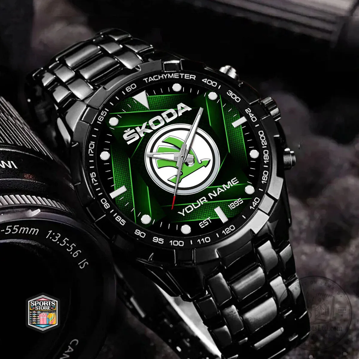 Skoda Custom Name Elegant Fashion Design Stainless Steel Watch 8 Skoda Custom Name Elegant Fashion Design Stainless Steel Watch