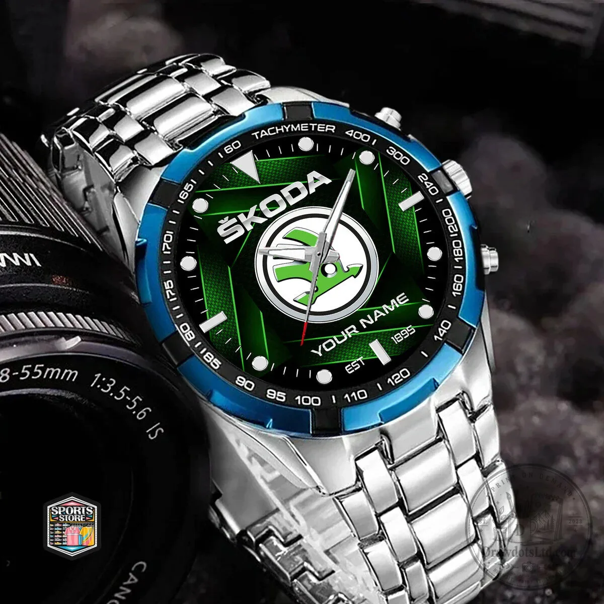 Skoda Custom Name Elegant Fashion Design Stainless Steel Watch 10 Skoda Custom Name Elegant Fashion Design Stainless Steel Watch