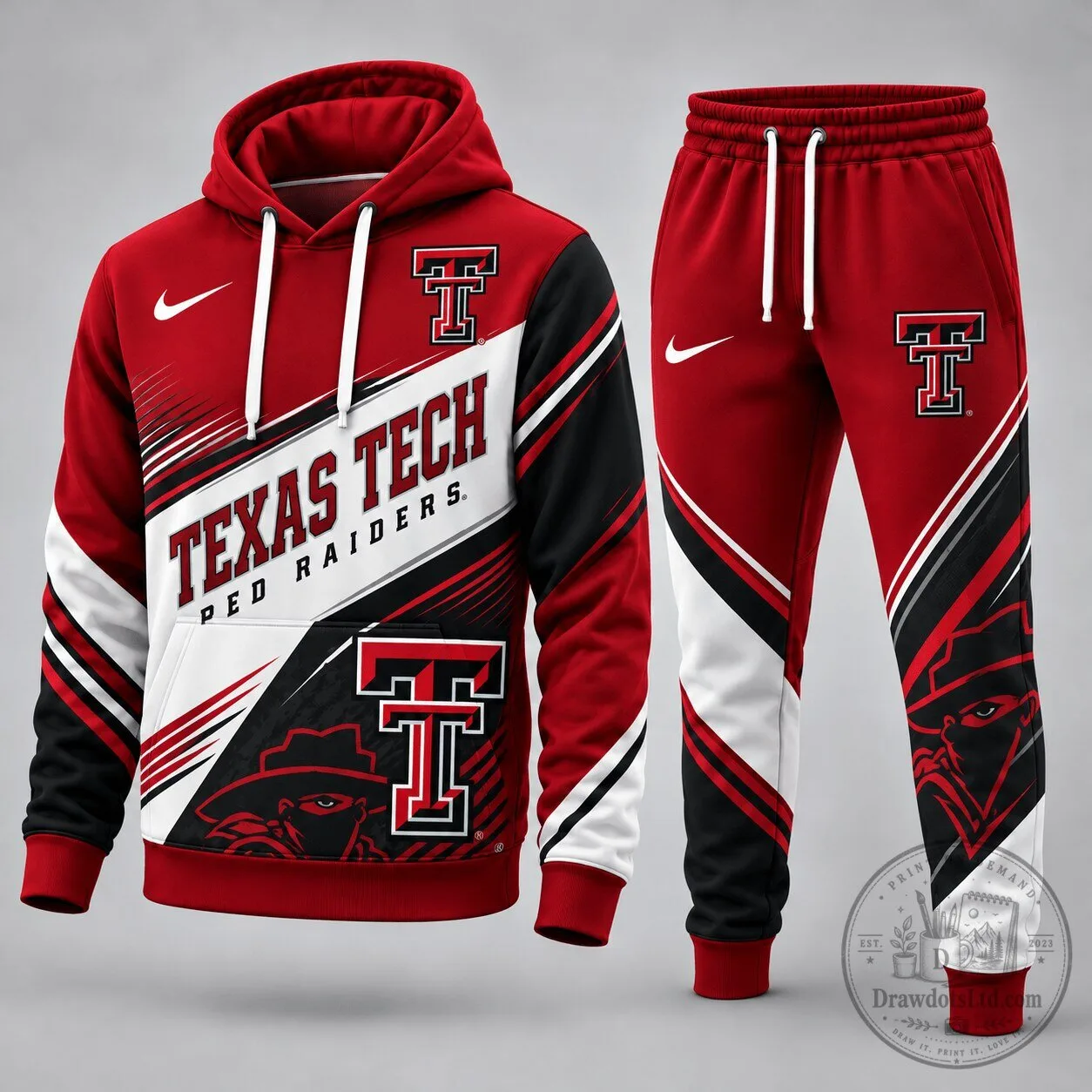 Texas Tech Red Raiders Collegiate Sports Hoodie 1 Texas Tech Red Raiders Collegiate Sports Hoodie