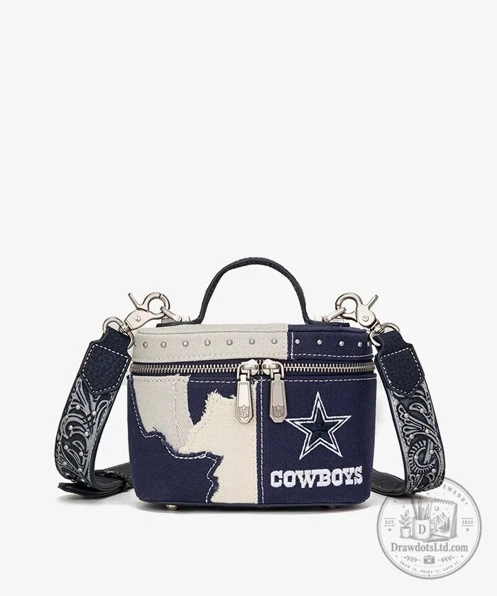 Dallas Cowboys Football Team Star Logo Western Style Crossbody Bag