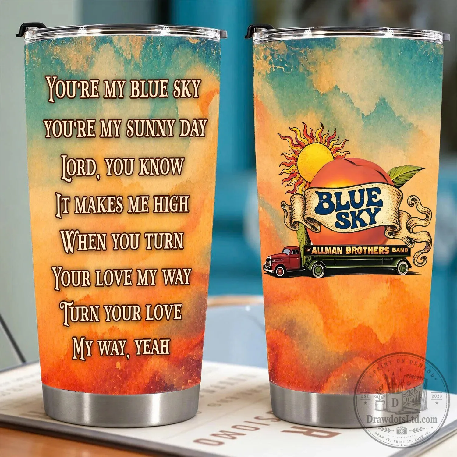 Allman Brothers Band Blue Sky Lyrics Tumbler