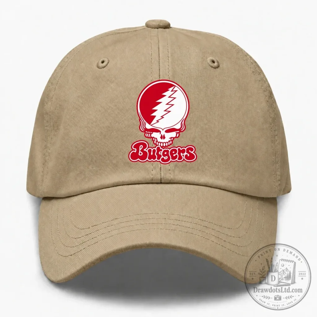 Rutgers University Grateful Dead Steal Your Face Dad Hat Rutgers University Grateful Dead Steal Your Face Dad Hat