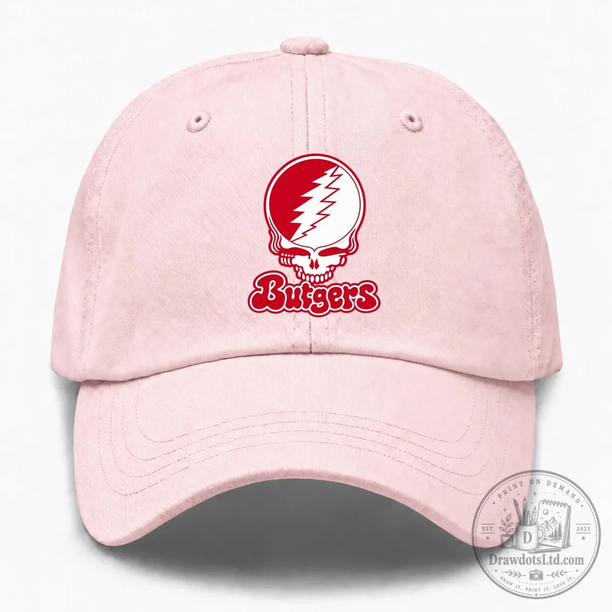 Rutgers University Grateful Dead Steal Your Face Dad Hat 7 Rutgers University Grateful Dead Steal Your Face Dad Hat