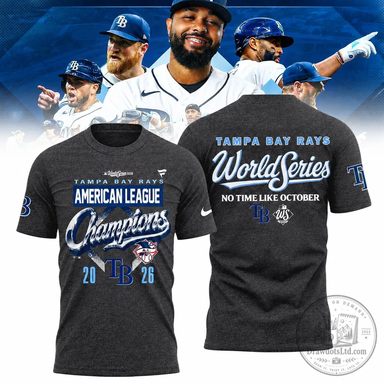 Tampa Bay Rays American League Champions 2026 World Series T-Shirt